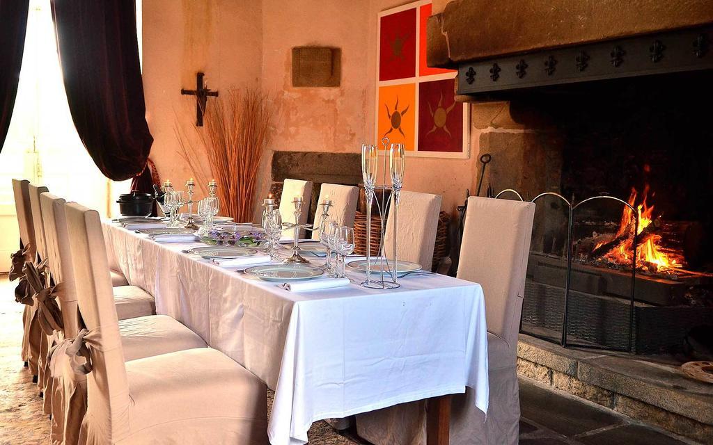 Frühstückspension Chateau De La Motte Beaumanoir Pleugueneuc